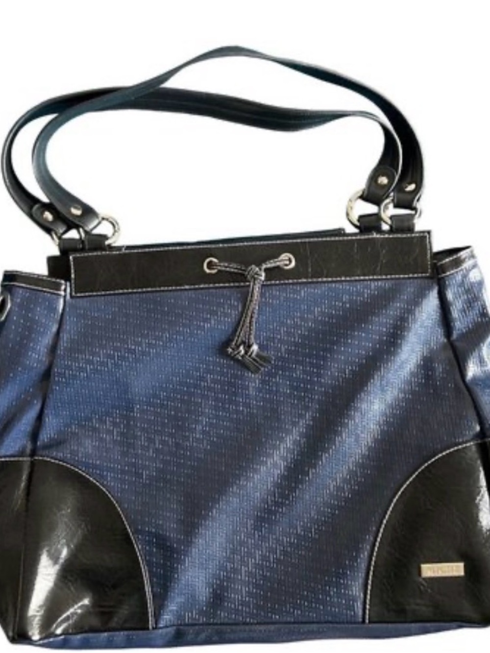 Miche Navy and Black Shoulder Bag